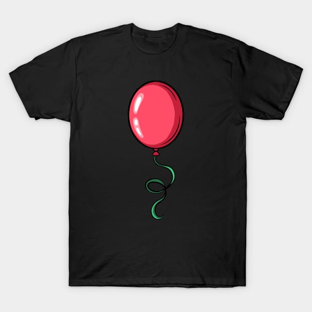 Balloon (Balloons) T-Shirt by fromherotozero